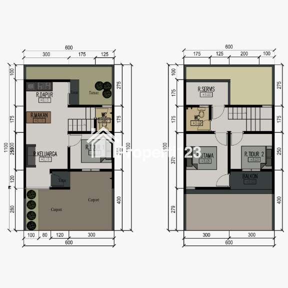 Rumah mewah DP 0% dan bebas biaya biaya HAFUZA RESIDENCE SERPONG - 4