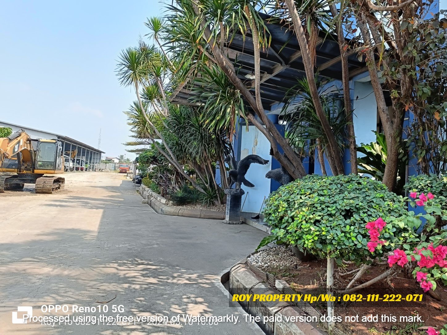 MURAH LENGKAP Disewakan Tanah di Cakung Cilincing 8500 m2 ADA GUDANG DAN GEDUNG KANTOR 2 LANTAI FULL FURNISHED - 2