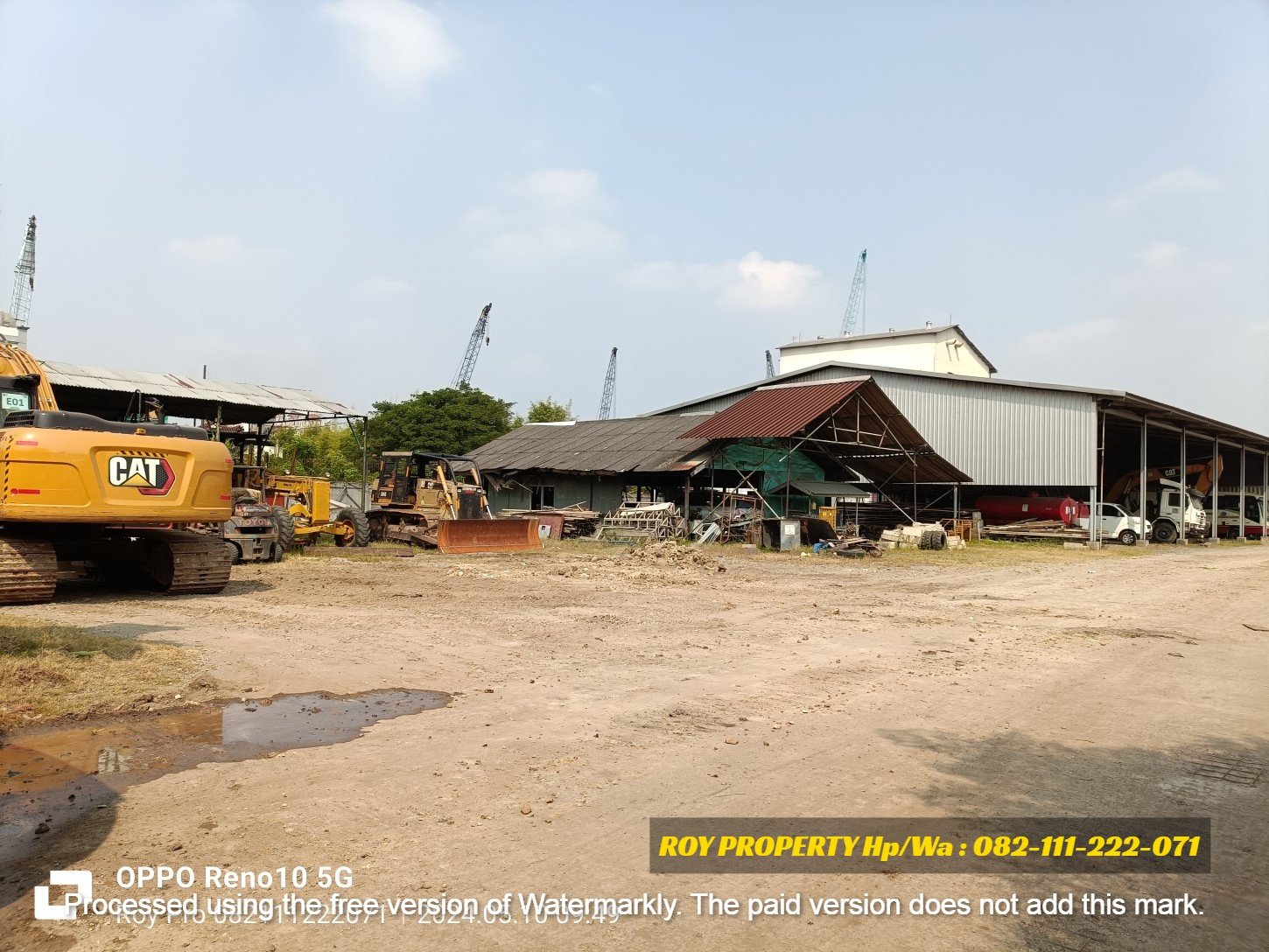 MURAH LENGKAP Disewakan Tanah di Cakung Cilincing 8500 m2 ADA GUDANG DAN GEDUNG KANTOR 2 LANTAI FULL FURNISHED - 4