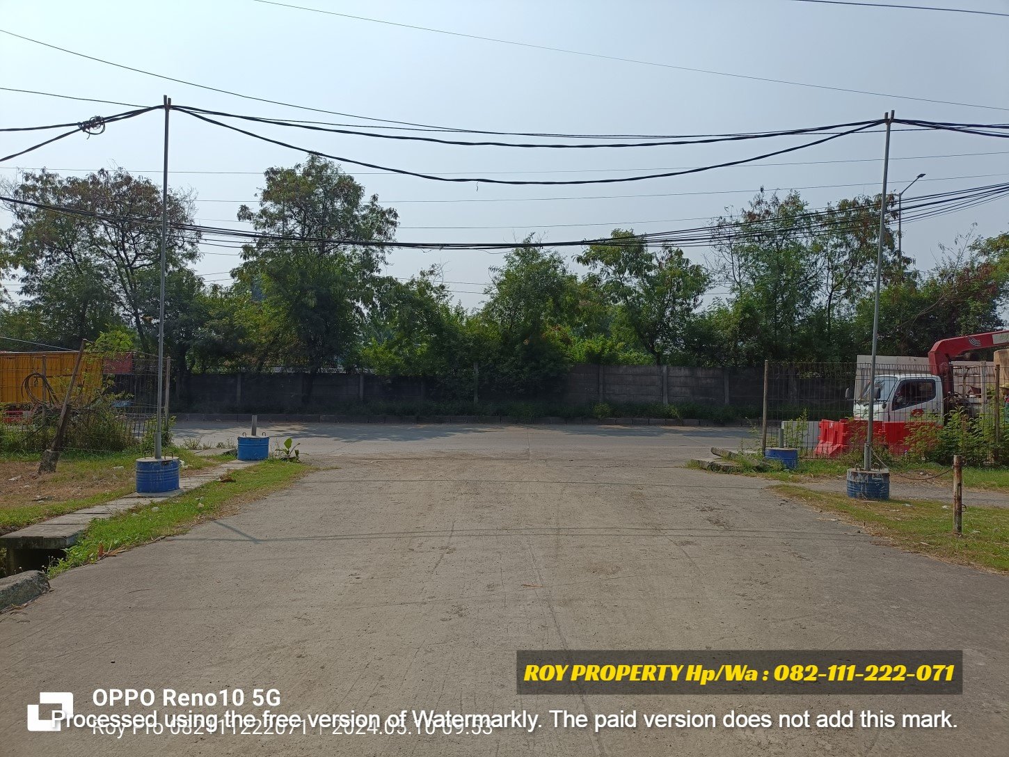 MURAH LENGKAP Disewakan Tanah di Cakung Cilincing 8500 m2 ADA GUDANG DAN GEDUNG KANTOR 2 LANTAI FULL FURNISHED - 24