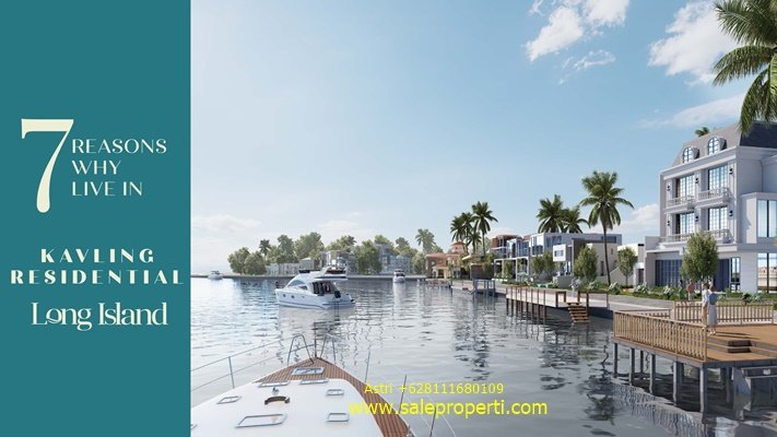 Kavling Kanal Derawan Pik2 Parkir Kapal Langsung Depan Rumah - 5