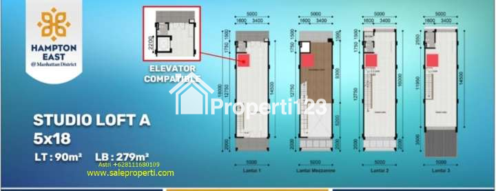 Hampton East Manhattan District Ruko Paramount Gading Serpong - 8