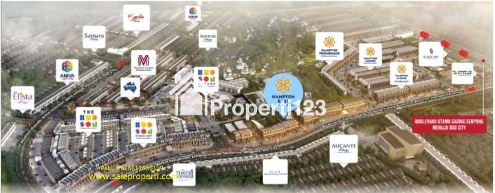 Hampton East Manhattan District Ruko Paramount Gading Serpong - 4