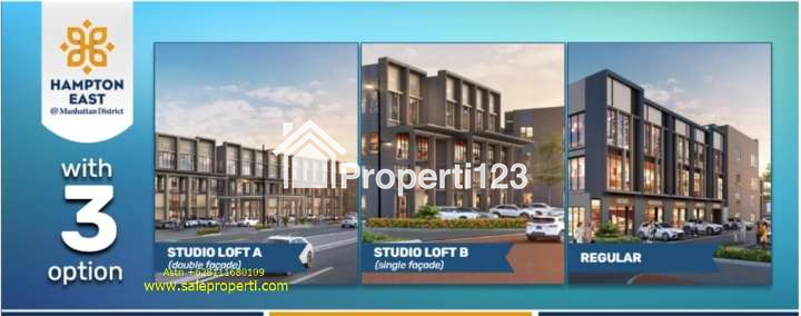 Hampton East Manhattan District Ruko Paramount Gading Serpong - 6