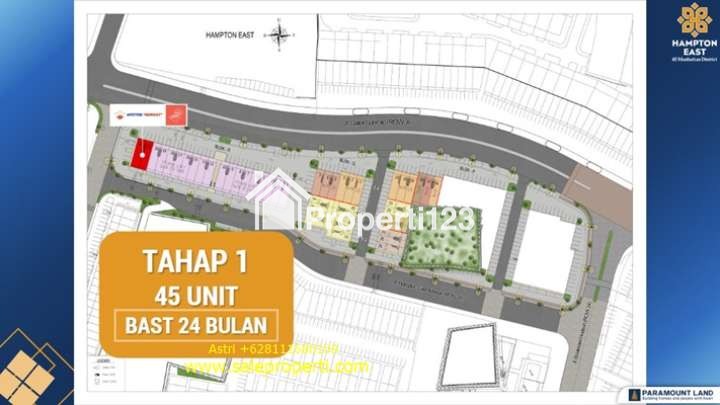 Hampton East Manhattan District Ruko Paramount Gading Serpong - 2