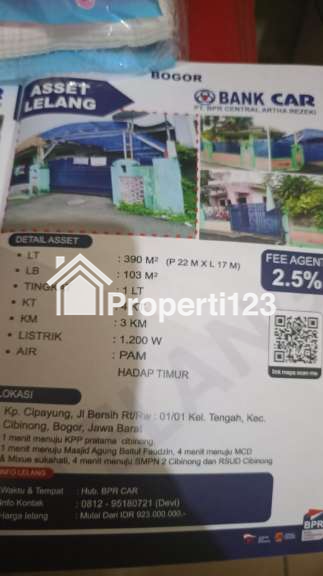 DIJUAL LELANG CEPAT  - BOGOR - 3