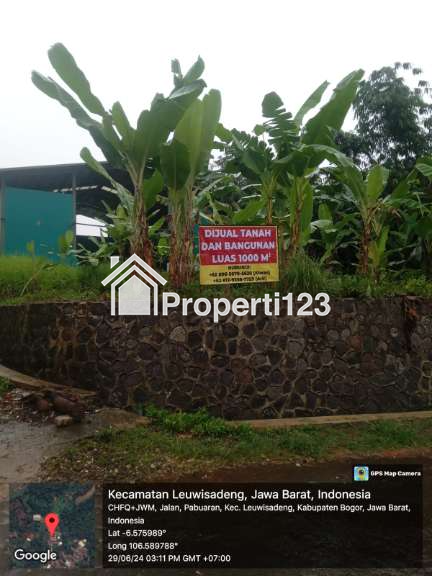 Dijual/Disewakan Tanah 1040 m2 beserta bangunan 400 m2 - 2