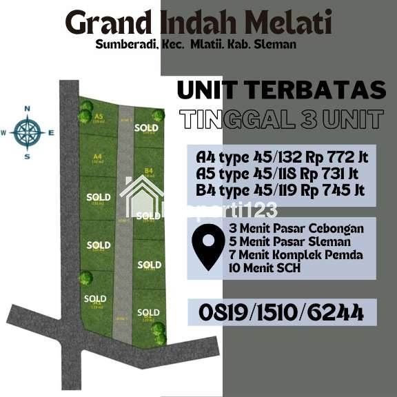 Jual Rumah Murah Jogja Bisa KPR - Dekat jalan Magelang, Pemda Sleman dan Sleman Cty Hall - 2