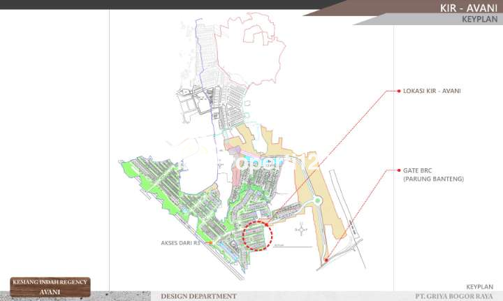 New cluster AVANI Bogor raya, rumah baru Dekat akses tol Bogor - 3