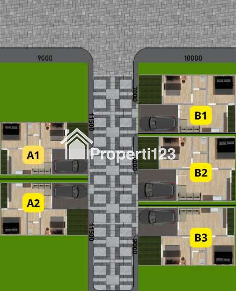 RUMAH MODERN TERMURAH, 300JUTAAN DI TEGALREJO MAGELANG - 5