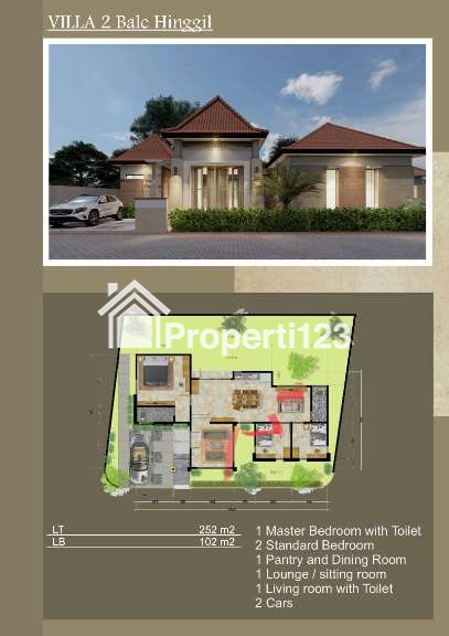 DIJUAL VILLA MEWAH BARU DI PANDHAPPA VILLA 2 MAGELANG! - 2