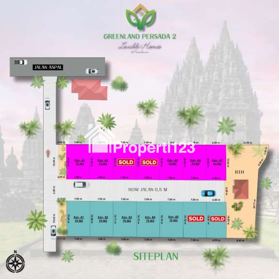 JUAL RUMAH SCANDINAVIAN UTARA CANDI PRAMBANAN MURAH CUMA 300JTAN - 3