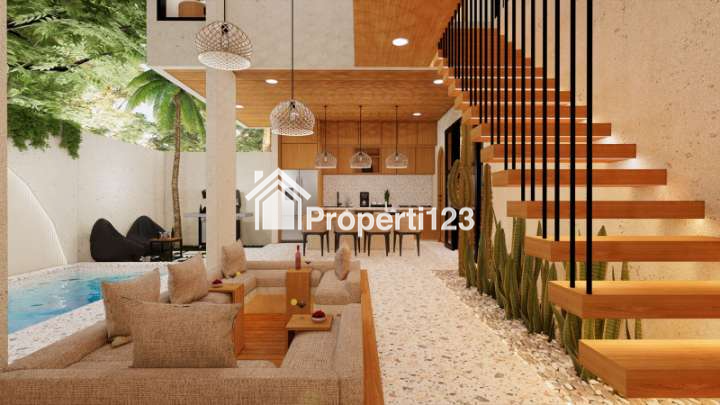 DIJUAL VILLA KEMEWAHAN TROPIS DEKAT PANTAI JIMBARAN BALI - 3