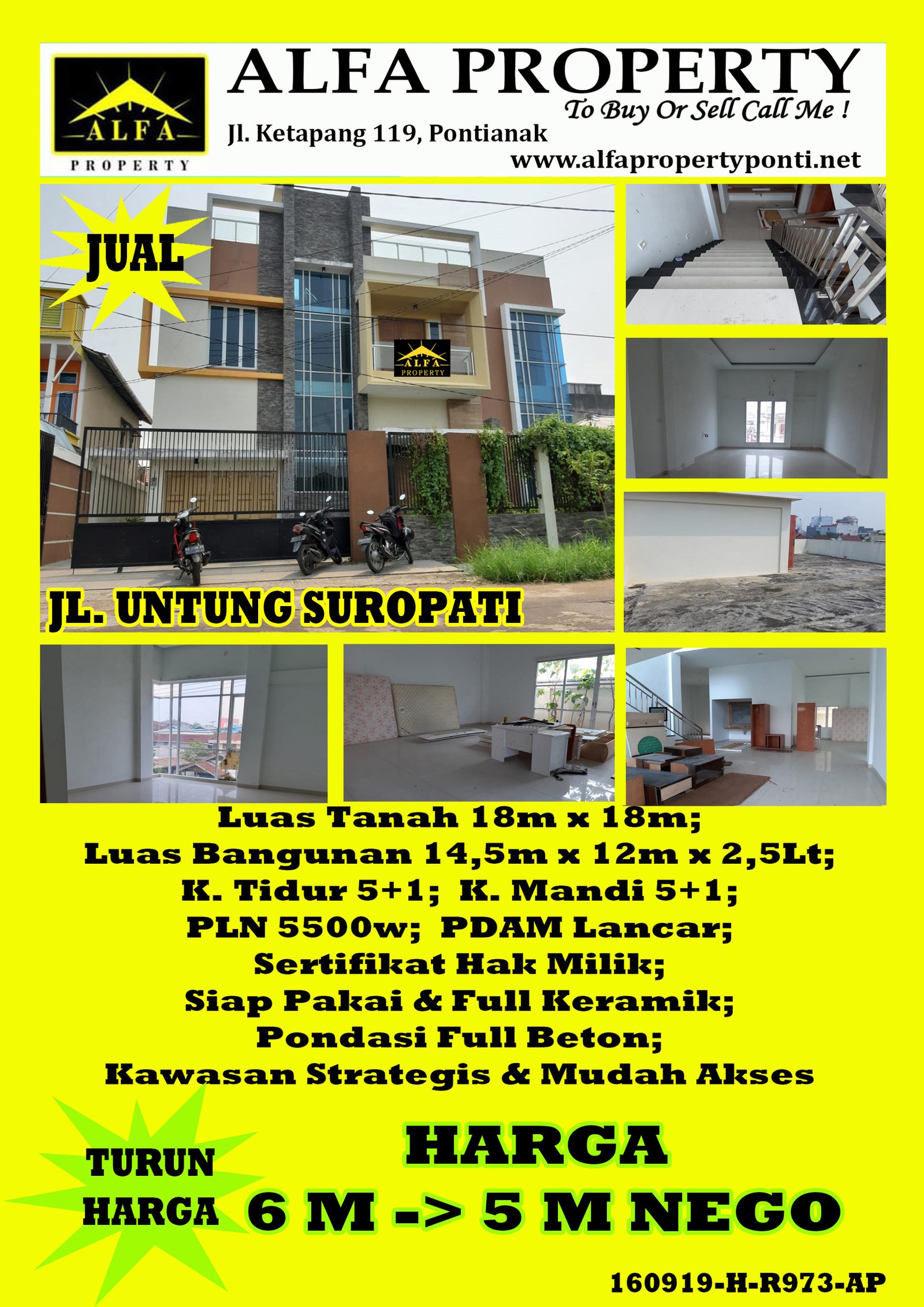 Rumah Untung Suropati, Pontianak, Kalimantan Barat - 1