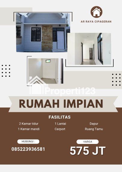 Rumah Keluarga Bahagia di Cimahi: Lingkungan Ramah dan Nyaman - 1