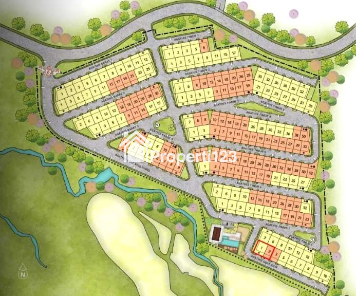 Rumah Siap Huni Cluster The Agathis Golf Residence Summarecon Bogor - 4