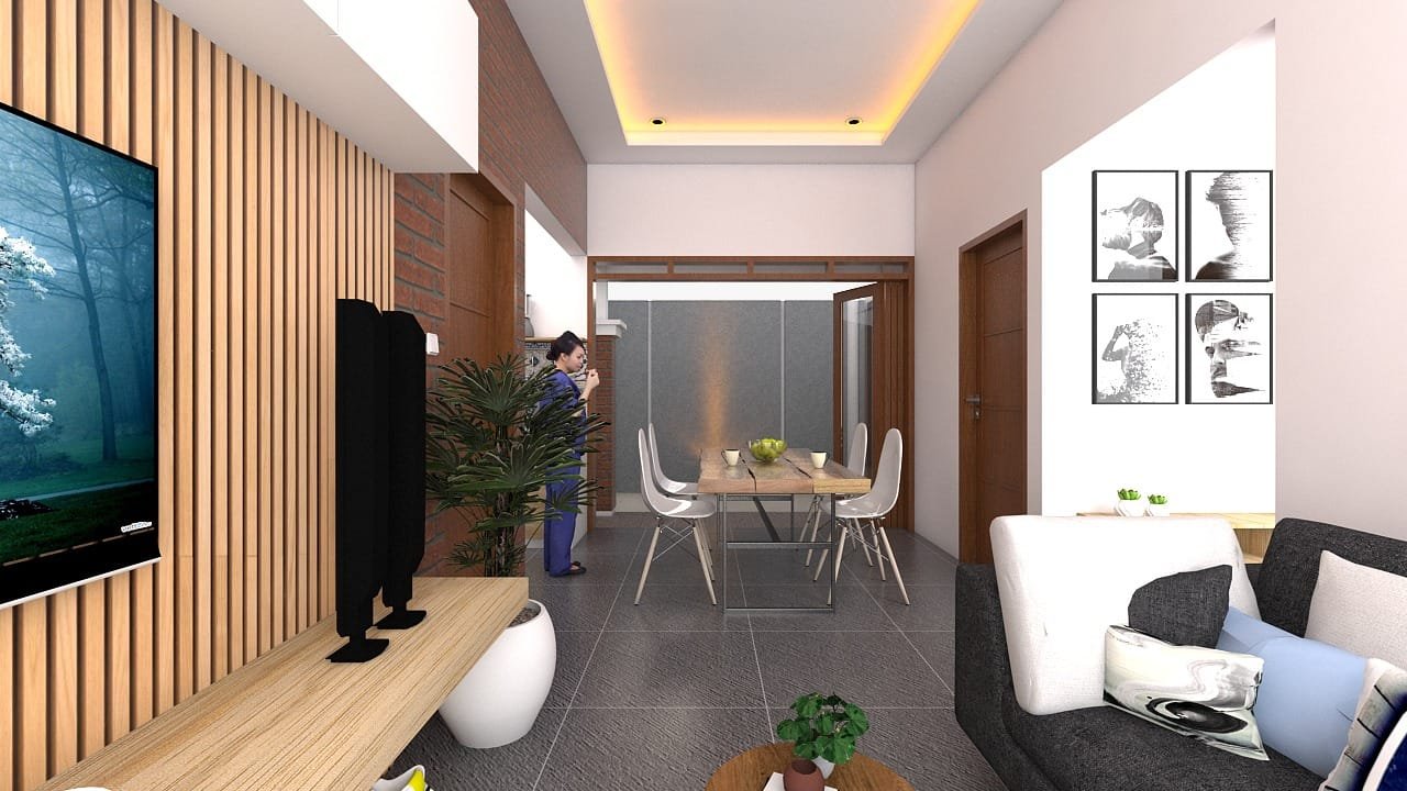 RUMAH MURAH ETNIK SEMI KEKINIAN 3 MENIT DARI GERBANG KEMBANGLIMUS - 3