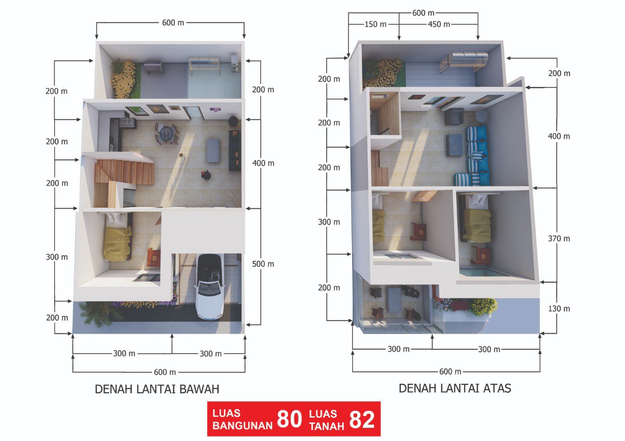 Dijual Rumah Cantik 2 Lantai Dekat Kampus Gunadarma Kelapa Dua Depok - 3