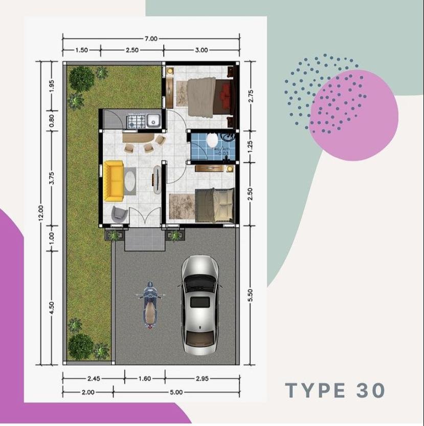 Dijual Rumah Murah Hanya DP 8 Juta Di D'Amour Property Harapan Jaya, Cibinong - 8