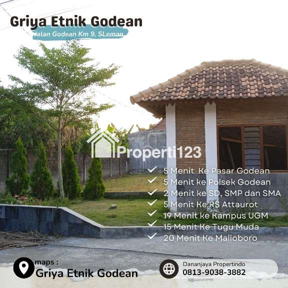 Hunian Etnik Jawa Modern dengan Potensi Homestay dan Akses Mudah ke Bandara Baru YIA - 3