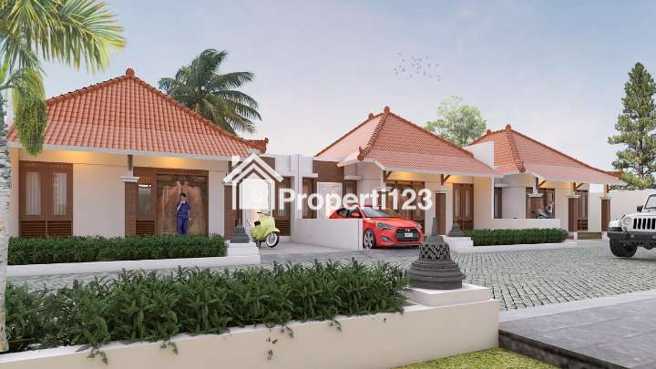 JUAL RUMAH DESAINT MEWAH, JAWA KLASIK, HALAMAN LUAS, BOROBUDUR MAGELANG - 2