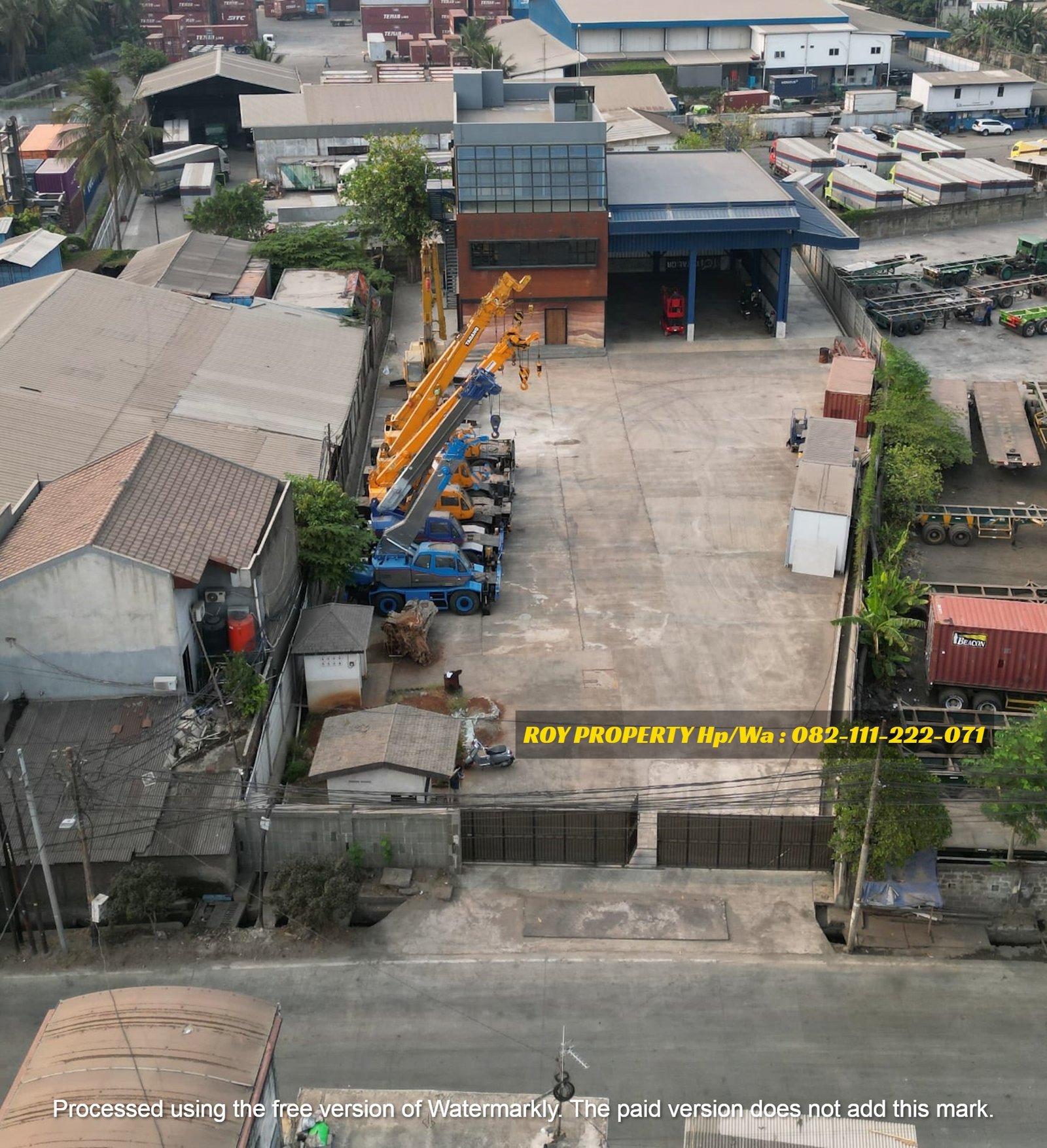 TERLENGKAP Dijual Tanah di Cakung Cilincing 2.200 m2 ADA GEDUNG KANTOR DAN WORKSHOP SIAP PAKAI - 2