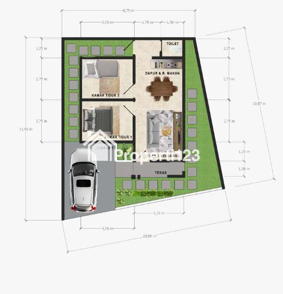 DIJUAL RUMAH MEWAH MURAH SIAP BANGUN DEKAT TERMINAL SECANG MAGELANG - 7