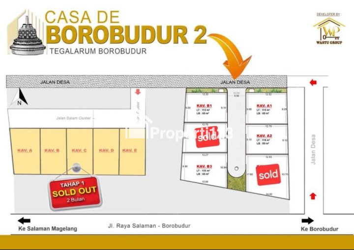 RUMAH DI PERUMAHAN TERBARU DI BOROBUDUR, MAGELANG - 9