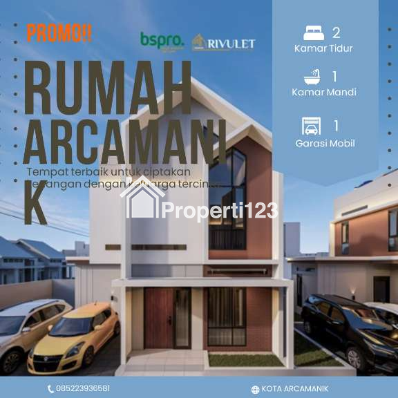 Rumah Asri di Arcamanik: 2 Kamar Tidur & 2 Kamar Mandi – Cocok untuk Keluarga Modern - 1