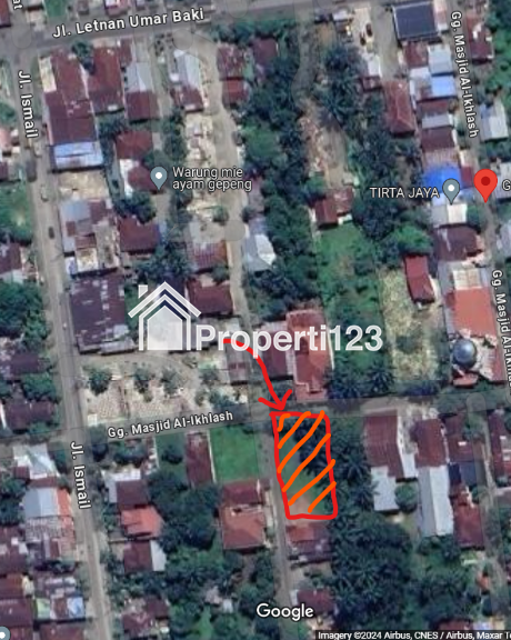 Tanah Kosong 800 m2, Cocok untuk Perumahan/Mini Cluster, SHM - 1