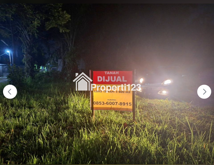 Tanah Kosong 800 m2, Cocok untuk Perumahan/Mini Cluster, SHM - 3