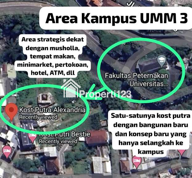 Rumah Kost Putra Full Furnish Depan UMM - 11
