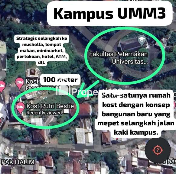 Rumah Kost Putri Bangunan Baru Full Furnish Depan Kampus UMM - 11