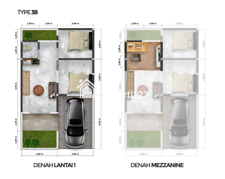 Rumah murah Lokasi Strategis di Cihanjuang Rahayu Dekat kampus polban - 5