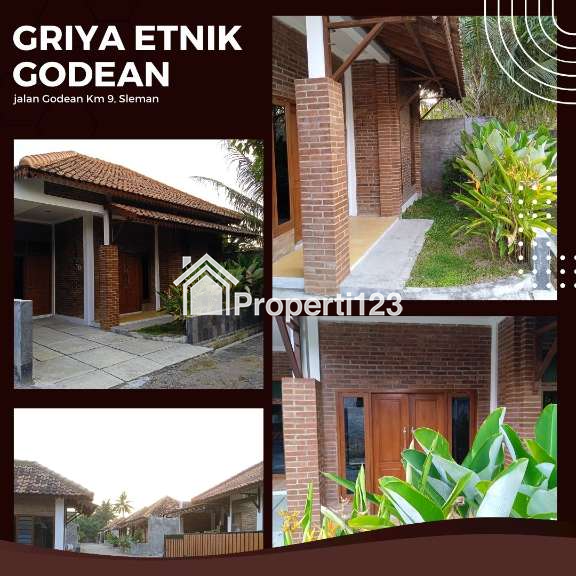 Rumah Kolam Renang Mini 600 Jutaan bisa KPR desain unik kota Jogja - 2