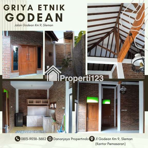 Griya Etnik Godean, Komplek Perumahan Klasik desain etnik bata expose - 2