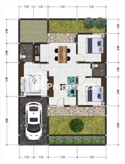 DIJUAL RUMAH DI MAGELANG COCOK UNTUK INVESTASI DI BOROBUDUR - 3