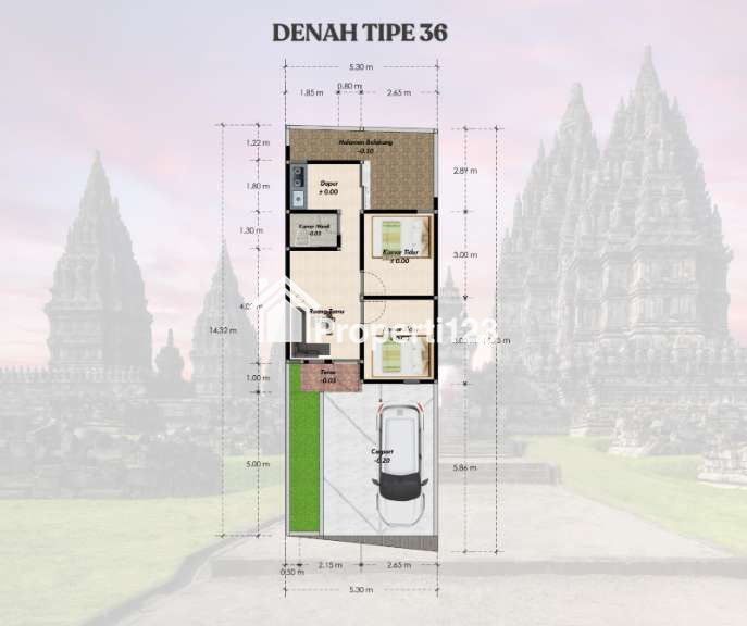 DIJUAL RUMAH MINIMALIS SIAP HUNI HANYA 310 JUTA DI MANISRENGGO KLATEN 57485 - 5
