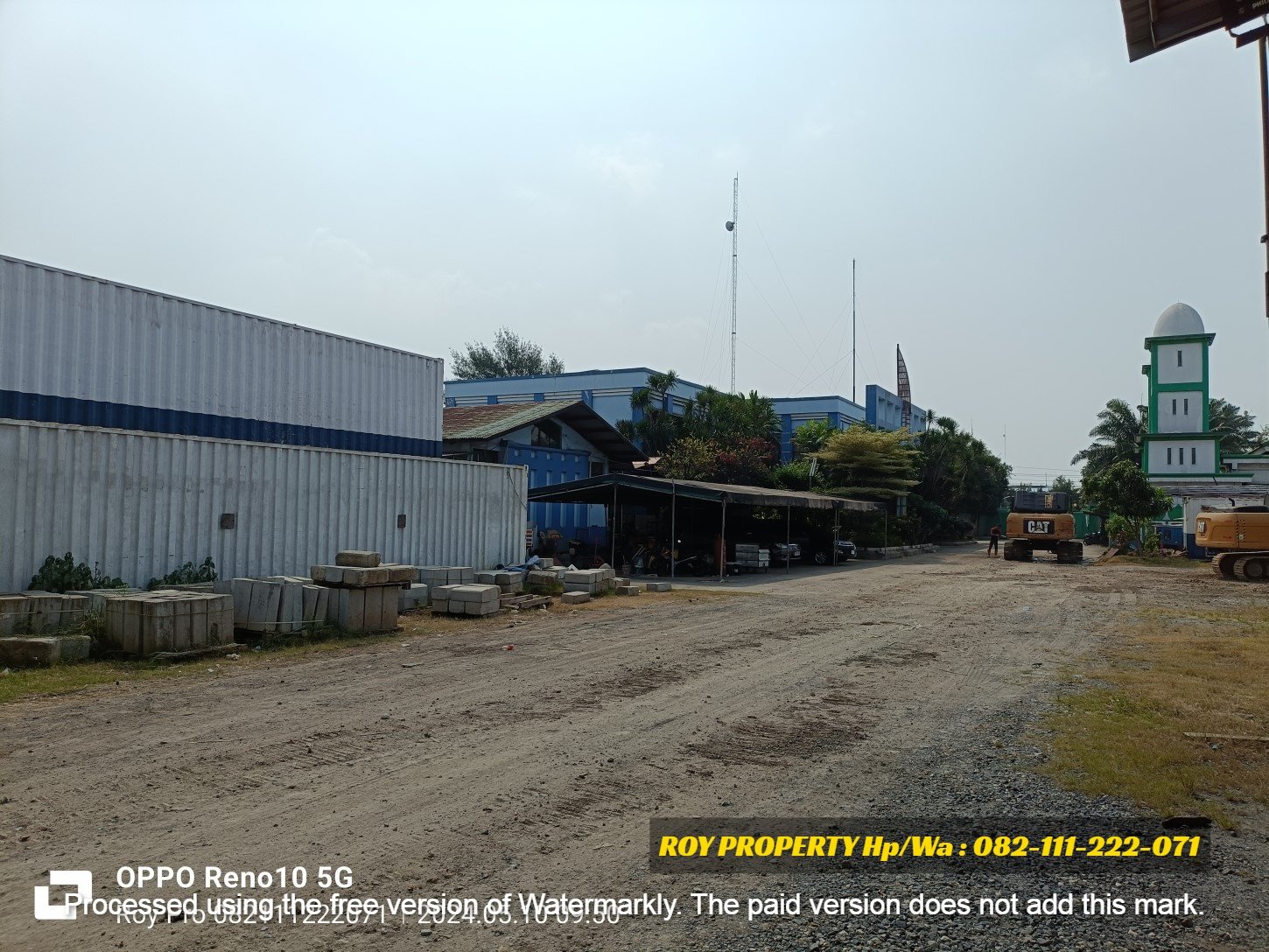 MURAH LENGKAP Disewakan Tanah di Cakung Cilincing 8.500 m2 ADA GEDUNG KANTOR DAN GUDANG - 34