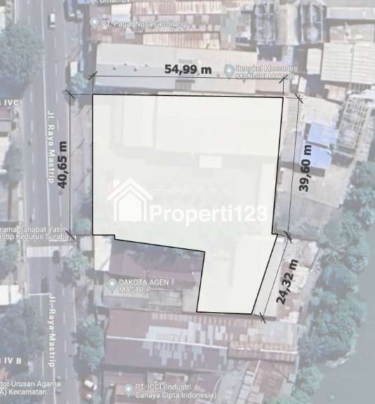 KOMERSIAL AREA Tanah+Bangunan Gudang Ex Indomaret Nol Jalan Raya Mastrip Kedurus - 6