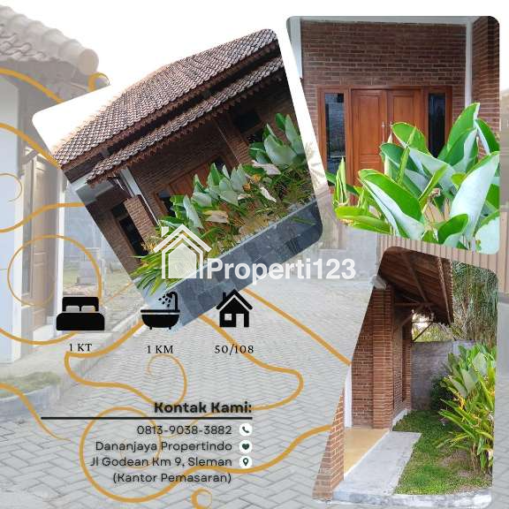 Komplek Rumah Etnik Jawa tersedia 16 Unit sisa 6 Unit dekat kota jogja - 2