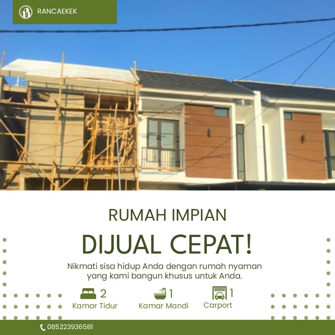 Jual rumah asri 2 lantai bisa cash bertahap di Rancaekek dekat RS AMC - 3