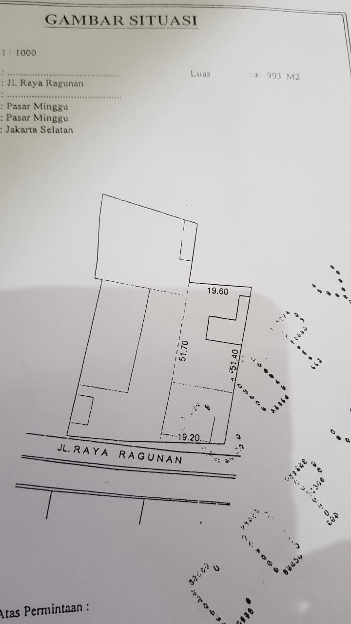 Dijual Lahan Komersil Tanah Dan Ruko di Jln Utama Ragunan Raya - Pasar Minggu Jakarta Selatan - 4