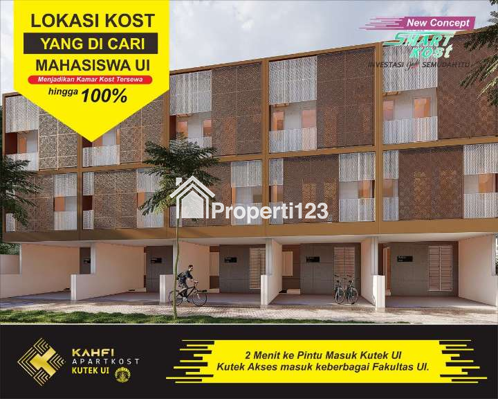 Rumah Kosan Dijual di dekat Universitas Indonesia, 10 Kamar Full Furnish - 3