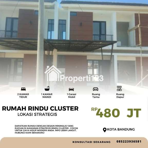 Miliki Rumah Idaman di Rindu Cluster Rancaekek, Dekat Fasilitas Pendidikan & Transportasi - 1