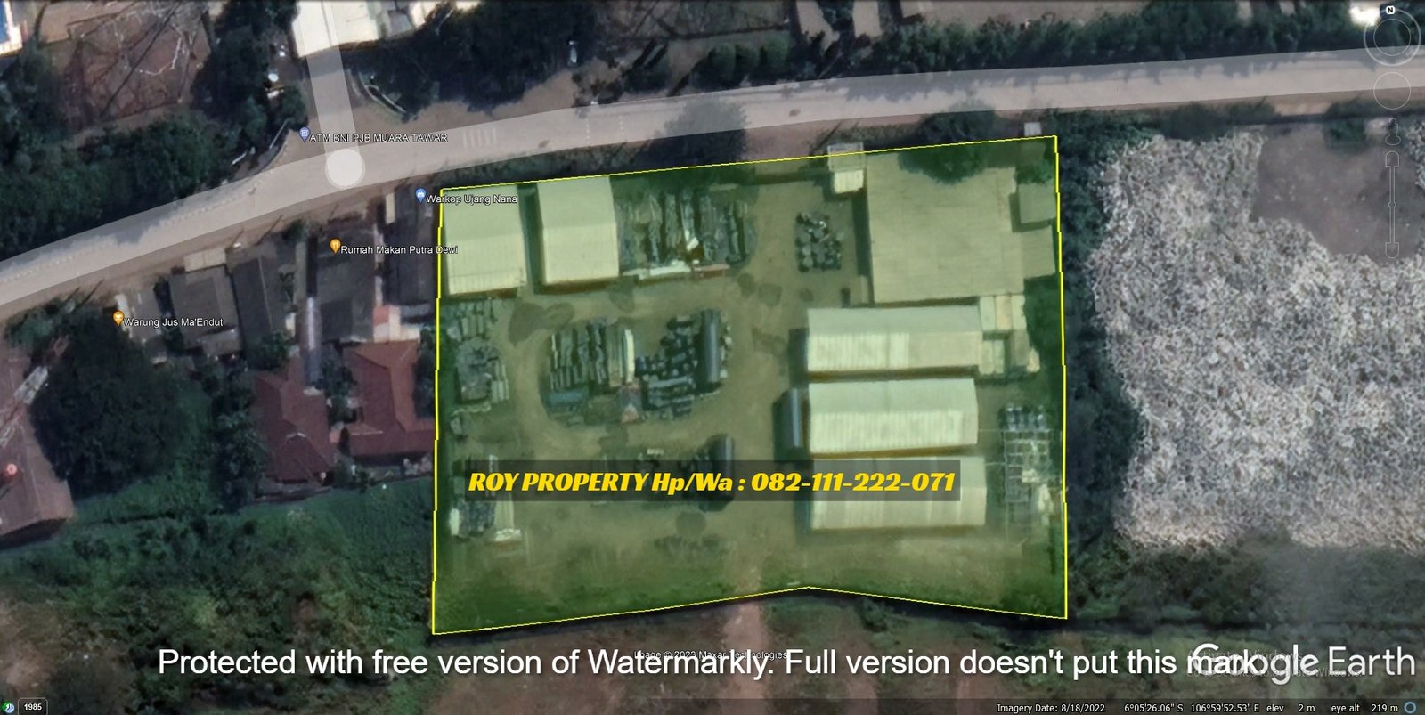 TERMURAH Dijual Tanah di Marunda 8500 m2 Dekat Pintu Tol Marunda SIAP PAKAI - 20