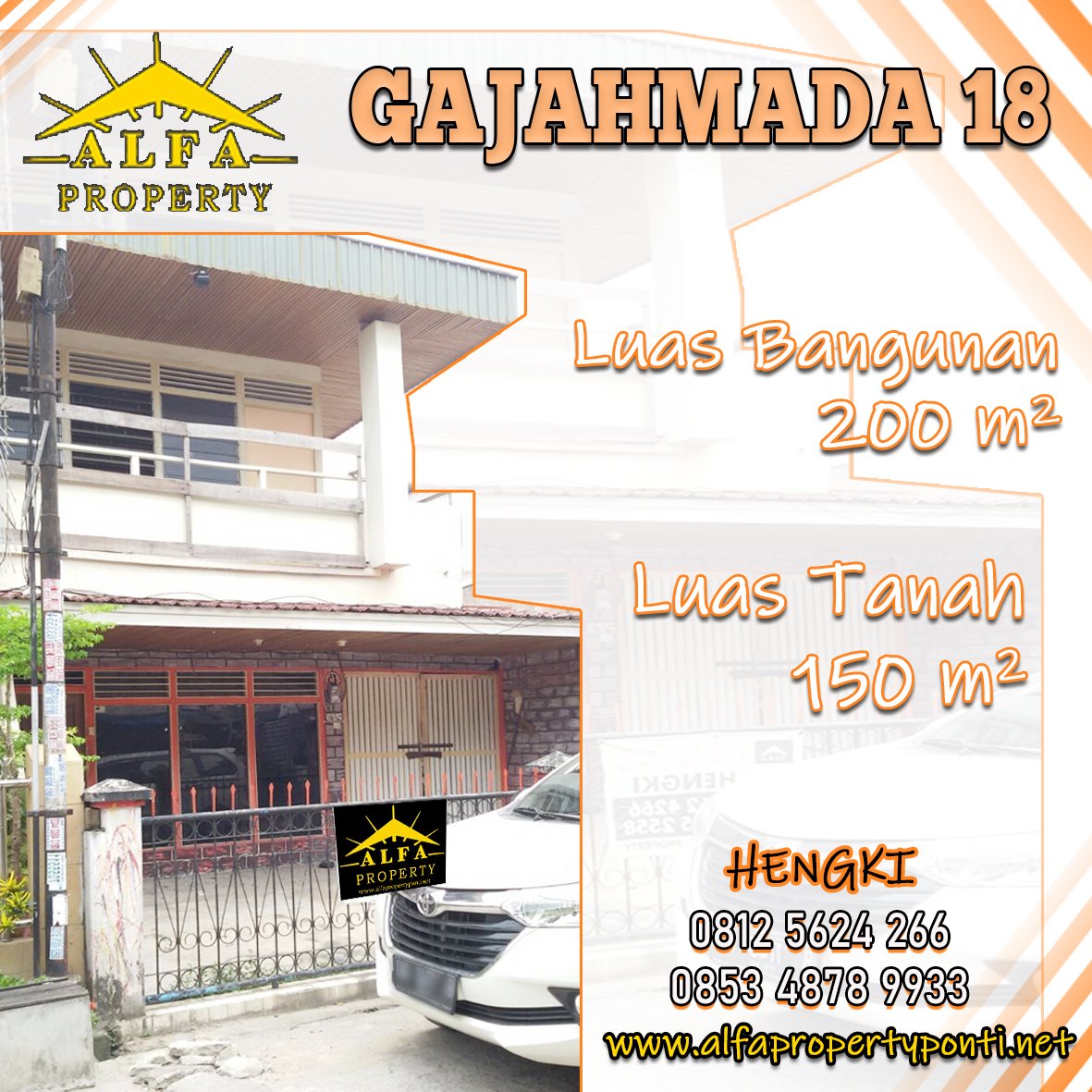 Rumah Gajahmada 18, Pontianak, Kalimantan Barat - 1