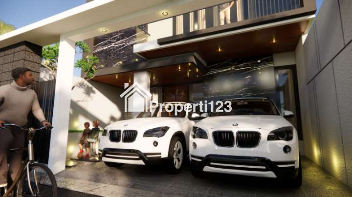 Jual Rumah Megah 2 lantai Full Furnishet Type Luas 177/182m2 di Purwomartani Sleman - 3