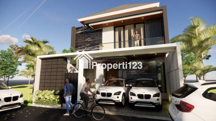 Jual Rumah Megah 2 lantai Full Furnishet Type Luas 177/182m2 di Purwomartani Sleman - 2