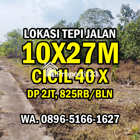 tanah murah pontianak tepi jalan bisa dicicil - 3